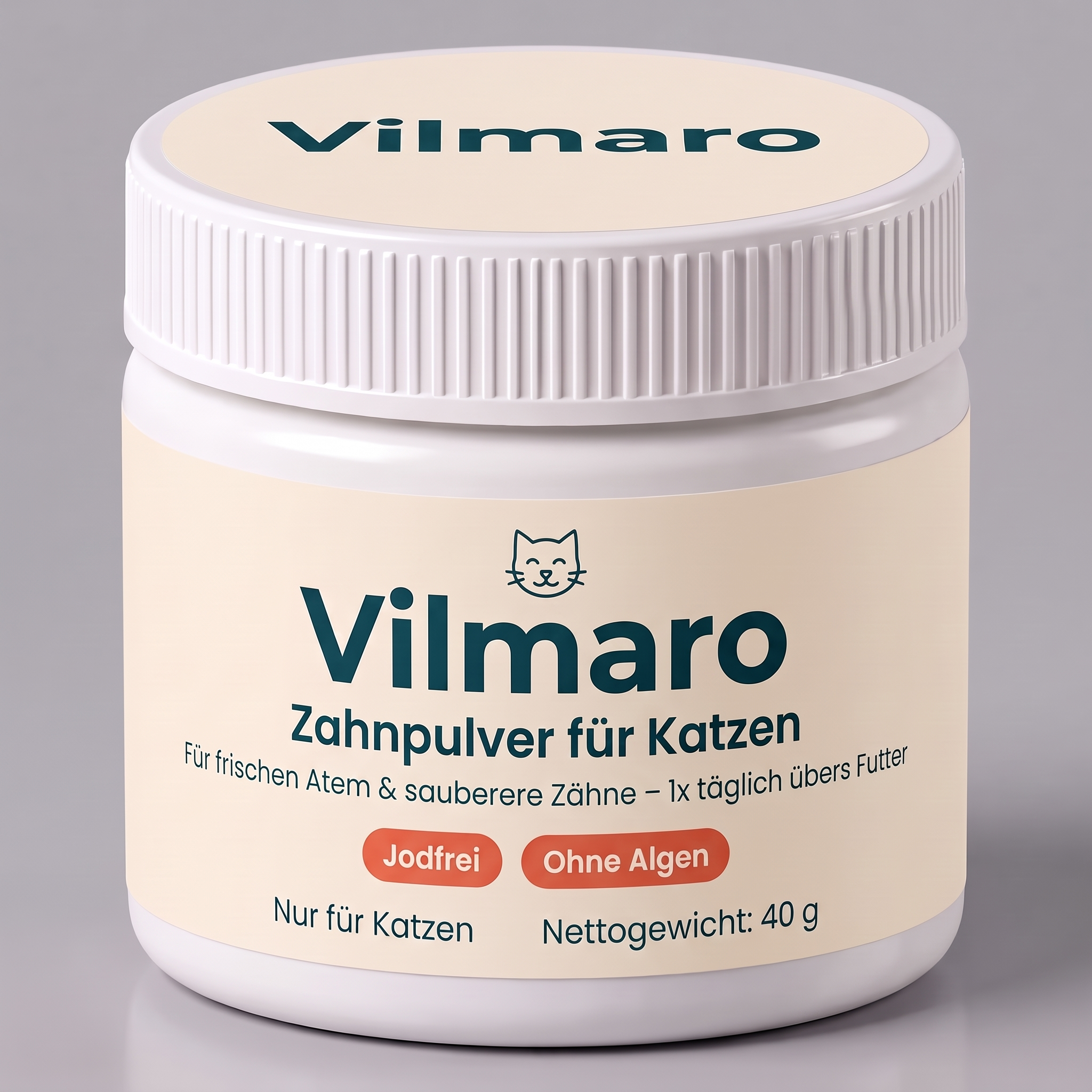 Vilmaro Zahnpulver Dose